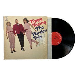 The Harden Trio Tippy Toeing Country LP Mono Columbia Records CL 2506 In Shrink